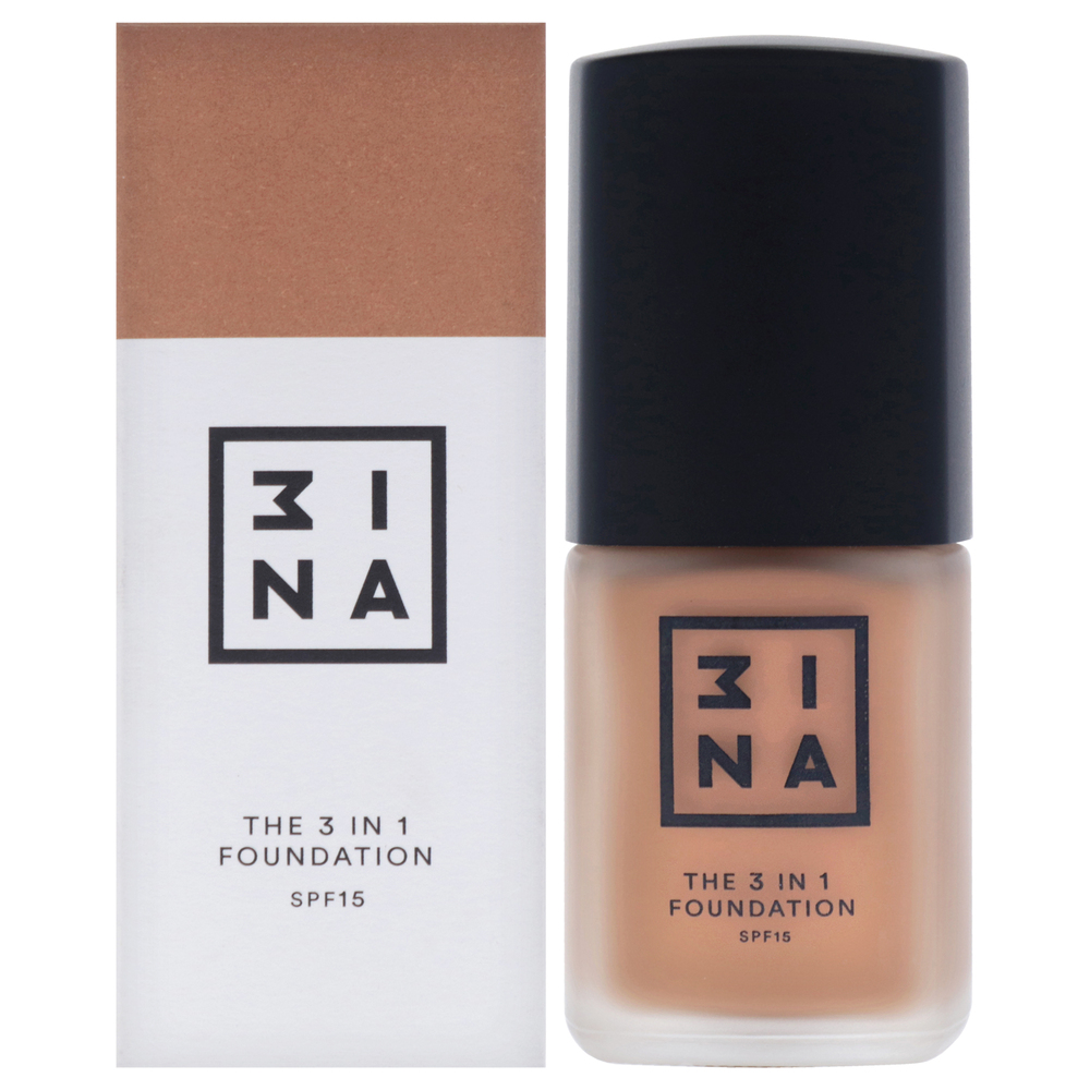 The 3-In-1 Foundation SPF 15 - 215 by 3Ina for Women - 1.01 oz Foundation